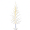 Albero di Natale spoglio con 900 MicroLed a led bianco  h 150 cm