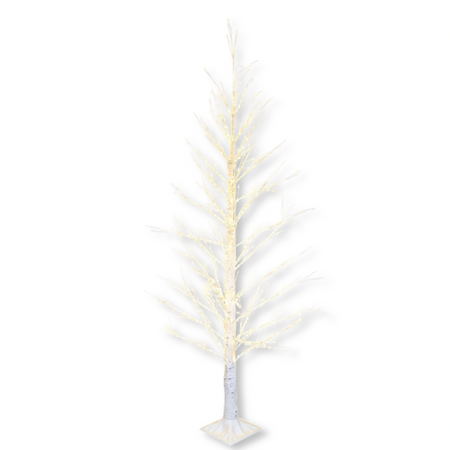 Albero di Natale spoglio con 900 MicroLed a led bianco  h 150 cm