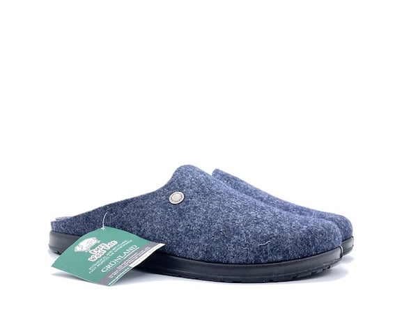 GRUNLAND Ciabatta Chiusa Uomo Pone Blu