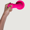 Dildo Classico Hitsens 2 con Base a Ventosa - Rosa Adrien Lastic