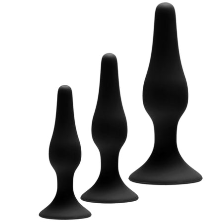 Greygasms Apprentice anal trainer set 3 butt plug anali