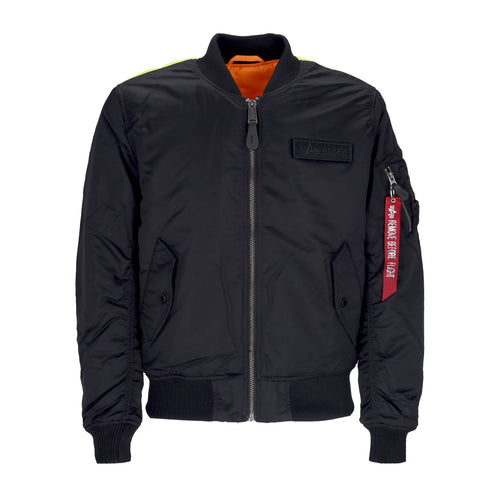 ALPHA INDUSTRIES Giubbotto Bomber Uomo Ma-1 Vf Fighter Squadron Black da uomo