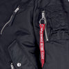 ALPHA INDUSTRIES Giubbotto Uomo Outlaw Jacket Black da uomo