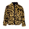 OBEY Orsetto Donna Aiden Sherpa Jacket Reversible Golden Harvest Multi da donna
