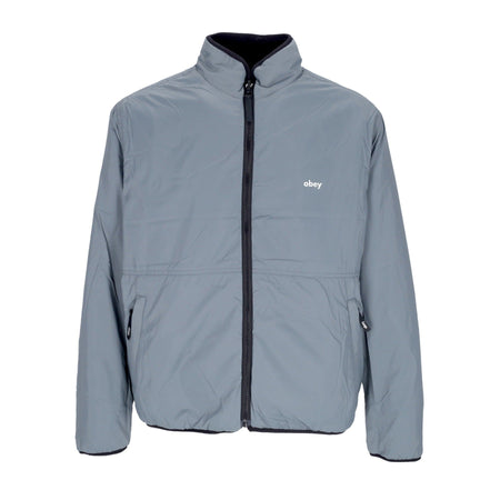 OBEY Orsetto Uomo Trophy Sherpa Jacket Reversible Black da uomo
