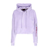 ALPHA INDUSTRIES Felpa Leggera Cappuccio Corta Donna Frottee Hoodie Cos Wmn Pale Violet da donna