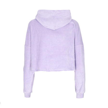 ALPHA INDUSTRIES Felpa Leggera Cappuccio Corta Donna Frottee Hoodie Cos Wmn Pale Violet da donna