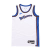 NIKE NBA Canotta Basket Uomo Nba Dri-fit Swingman Jersey Hwc B22 Waswiz White/team Royal da uomo