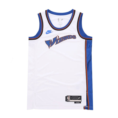NIKE NBA Canotta Basket Uomo Nba Dri-fit Swingman Jersey Hwc B22 Waswiz White/team Royal da uomo