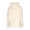 ALPHA INDUSTRIES Felpa Cappuccio Uomo Teddy Hoodie Off White da uomo