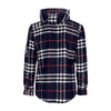 ALPHA INDUSTRIES Camicia Manica Lunga Cappuccio Uomo 45 P Hooded Rep. Blue da uomo