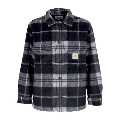 CARHARTT WIP Camicia Manica Lunga Uomo Manning Shirt Manning Check/black/marengo da uomo