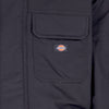 DICKIES Giaccone Lungo Uomo Glacier View Expedition Black da uomo