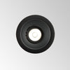 Cornice Tonda Singola A Incasso Contemporanea Bento Metallo Nero