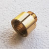Prolunga ridotta da F 1/2 x M 3/8 in ottone giallo