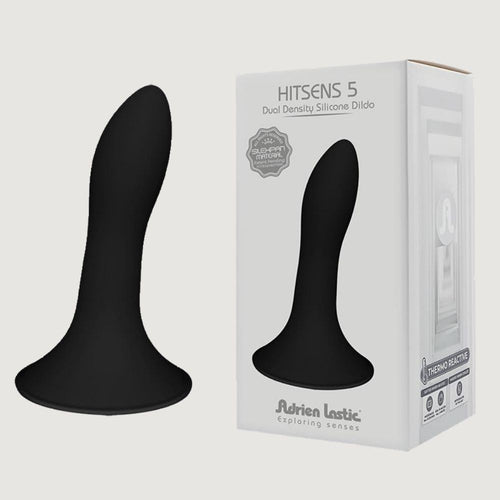 ADRIEN LASTIC - HITSENS 5 DILDO IN SILICONE NERO