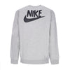 Nike Felpa Girocollo Uomo Sportswear Hbr-c Bb Crewneck Dk Grey Heather/black da uomo