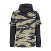 PRIMITIVE Casacca Cappuccio Uomo Tiger Two-fer Baseball Jersey Camouflage da uomo
