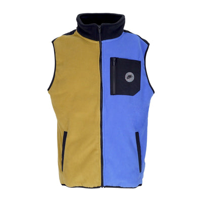 Nike Smanicato Uomo Sportswear Utility Vest Golden Moss/medium Blue/black da uomo