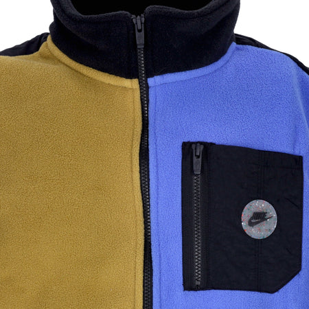 Nike Smanicato Uomo Sportswear Utility Vest Golden Moss/medium Blue/black da uomo