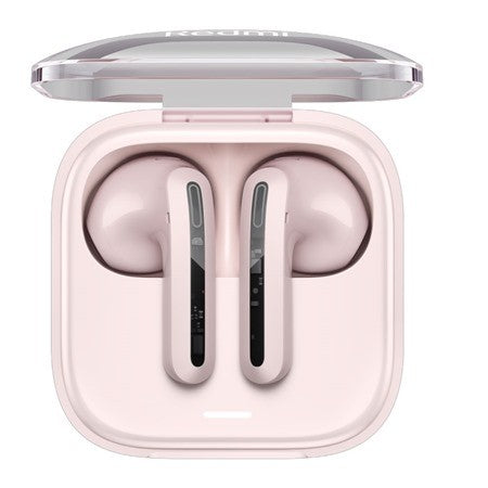 Cuffie attive Xiaomi Redmi Buds 6 Bluetooth 5.4 TWS - Microfono integrato - Durata batteria fino a 6 ore - Touch Control - Colore Rosa Chiaro