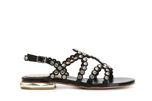 SANDALO CON STRASS
