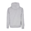 Nike Felpa Cappuccio Uomo Sportswear Hbr-c Bb Pullover Hoodie Dk Grey Heather/white/black da uomo
