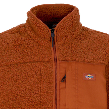 DICKIES Orsetto Uomo Red Chute Fleece Gingerbread da uomo
