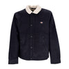 DICKIES Giacca Workwear Uomo Duck Canvas Deck Jacket Stone Washed Black da uomo