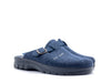 FLY FLOT Ciabatta Chiusa Uomo in lana cotta Blu