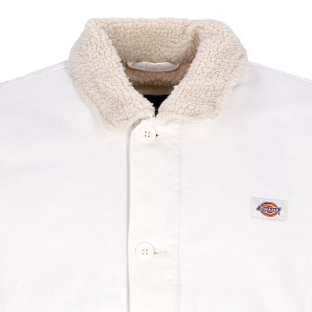 DICKIES Giacca Workwear Uomo Duck Canvas Deck Jacket Stone Washed Cloud da uomo
