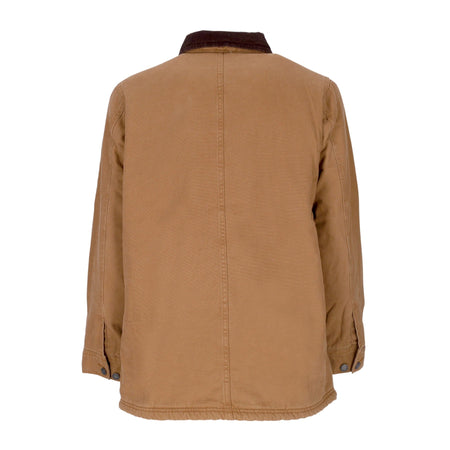DICKIES Giacca Workwear Uomo Duck Canvas Chore Coat Stone Washed Brown Duck da uomo