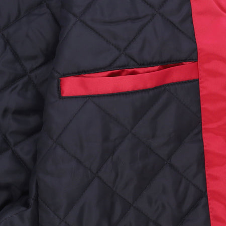 MITCHELL &amp; NESS Giubbotto Bomber Uomo Nfl Heavyweight Satin Jacket Aricar Original Team Colors da uomo