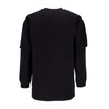 PRIMITIVE Maglietta Manica Lunga Uomo Hunter Two-fer L/s Knit Black da uomo
