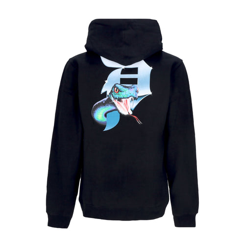 PRIMITIVE Felpa Cappuccio Uomo Dirty P Viper Hood Black da uomo