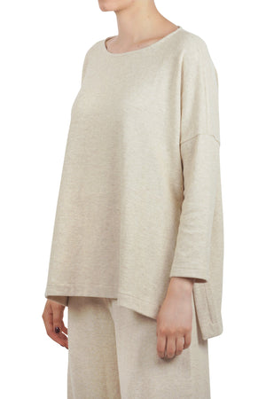 MAMA B Mama B - Maglia - 460650 - Sabbia da donna