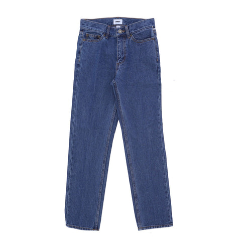 OBEY Jeans Uomo Bender Denim Pant Stonewash Indigo da uomo