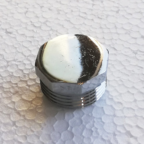 Tappo da 3/8'' ottone cromato M