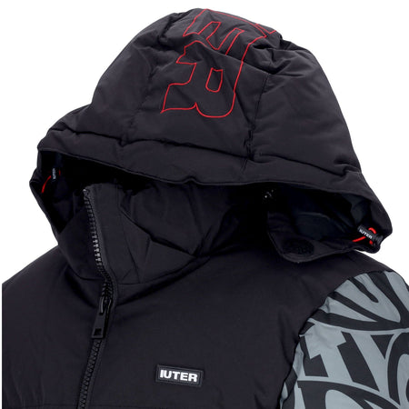 IUTER Piumino Uomo Hungry Puffer Jacket Black da uomo