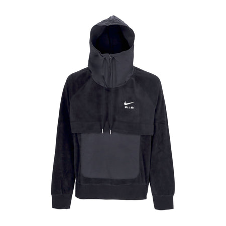 Nike Felpa Cappuccio Uomo Sportswear Air Tf Winterized Hoodie Black/white da uomo