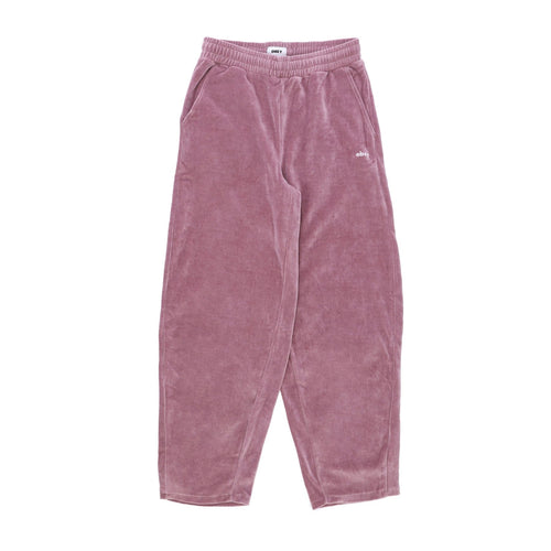 OBEY Pantalone Tuta Leggero Donna Enzo Pant Lilac Chalk da donna