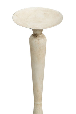 Biscottini Biscottini Candeliere a Piantana Design Ferro Battuto 27x27x82 Moderno