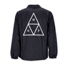 HUF Giacca Coach Jacket Uomo Essentials Coaches Jacket Black da uomo