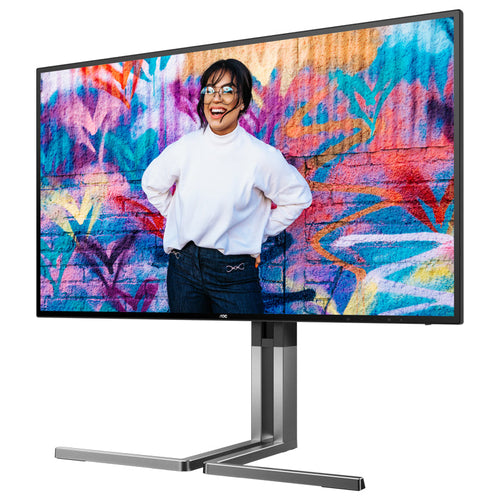AOC U27U3CV - 27 MONITOR 4K - FRAMELESS - 60 HZ - CALIBRAZIONE GRAFICA - W3Y