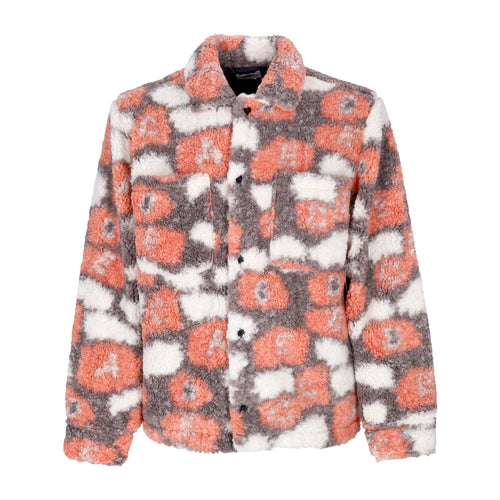 OBEY Orsetto Uomo Romie Sherpa Jacket Orange Oxide Multi da uomo