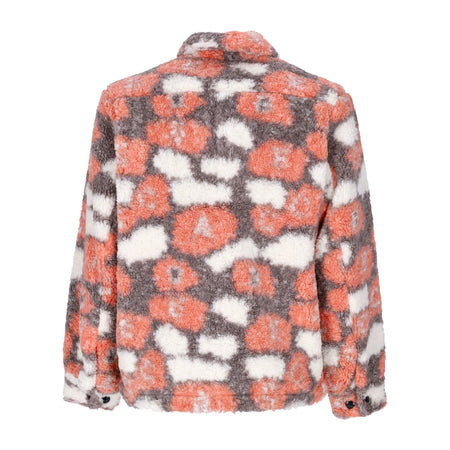 OBEY Orsetto Uomo Romie Sherpa Jacket Orange Oxide Multi da uomo