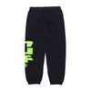 HUF Pantalone Tuta Felpato Uomo Megablast Fleece Pant Black da uomo