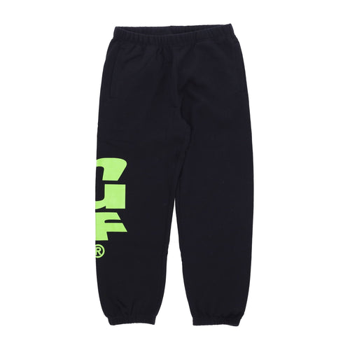 HUF Pantalone Tuta Felpato Uomo Megablast Fleece Pant Black da uomo