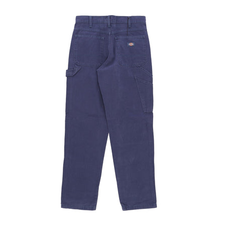 DICKIES Pantalone Lungo Uomo Dc Carpenter Pant Stone Washed Navy da uomo