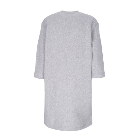 Nike Vestito Donna Sportswear Phoenix Fleece 3/4 Oversized Sleeve Dress Dk Grey Heather/sail da donna